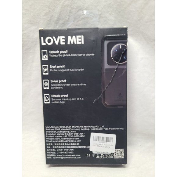 For Huawei Mate 50 Pro shockproof Phone Case Heavy Duty Metal Gorilla Cover RED - Picture 3 of 5
